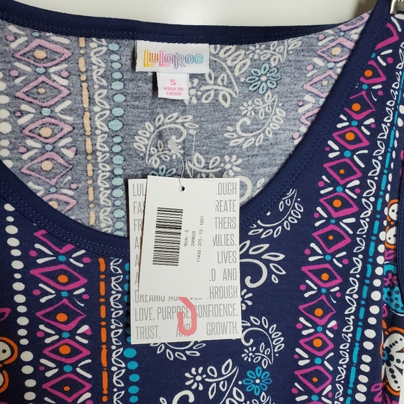 NWT Nicki Lula Roe Sleeveless Dress.  Size S. - Picture 2 of 9